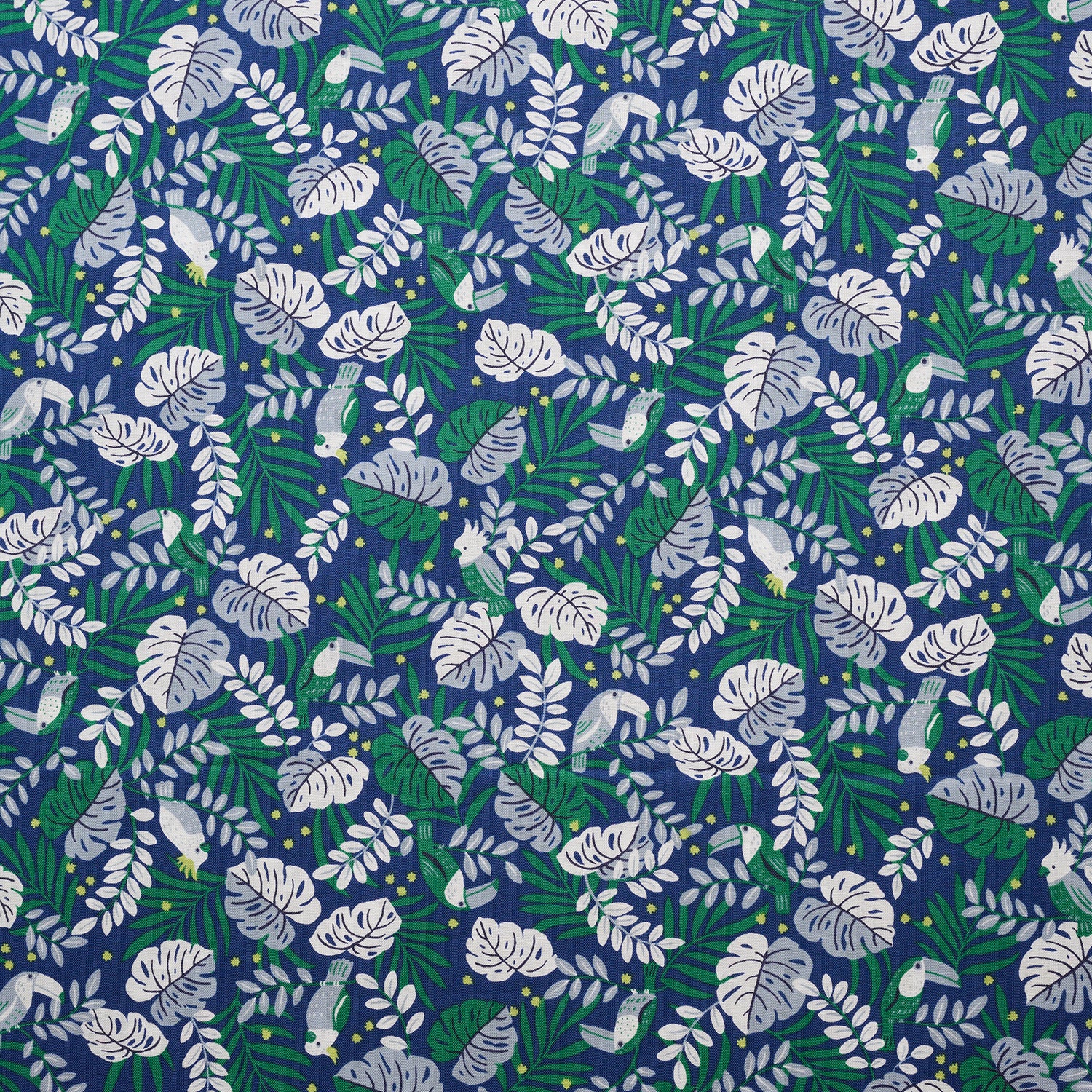 [Fabric Sample] Jungle Animals Cotton Sheeting YGA-91110-2