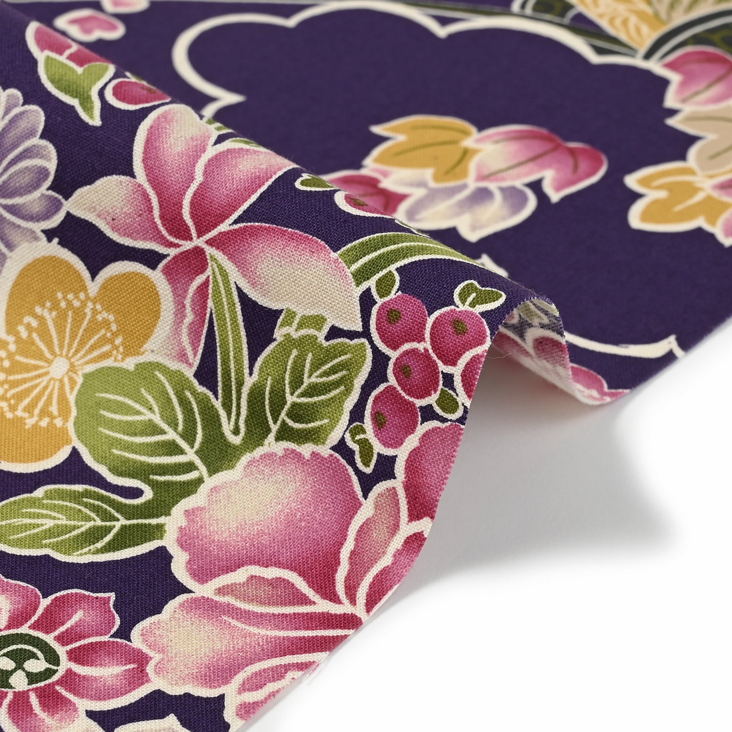☆生地  見本☆ Japanese Floral Prints Cotton Sheeting | Kokka Fabrics