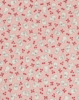 Chibi-pri Bichon Frise Cotton Sheeting - Pink YKA-31040-1