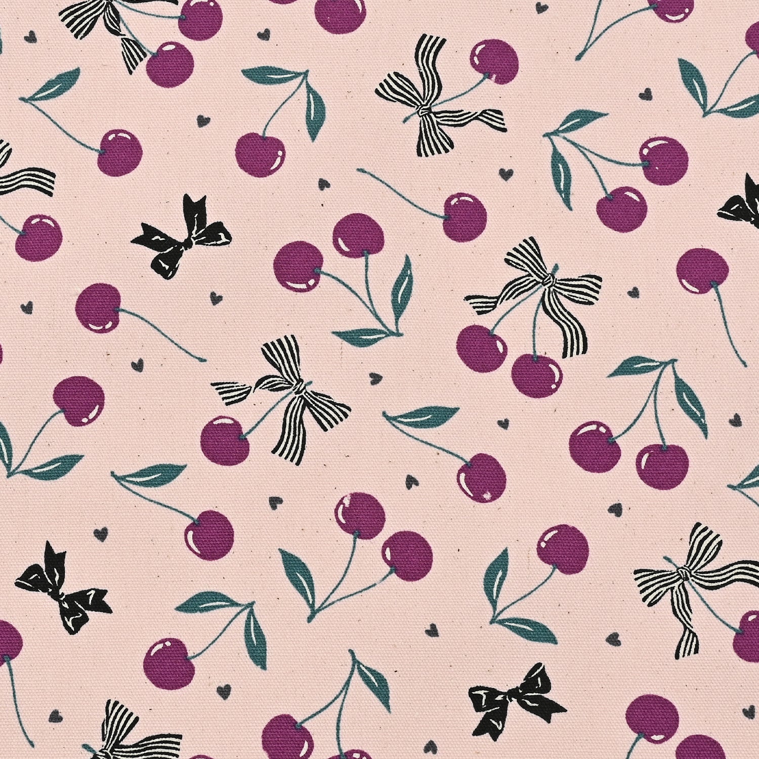Cherry Bonbon Cotton Oxford | Kokka Fabrics