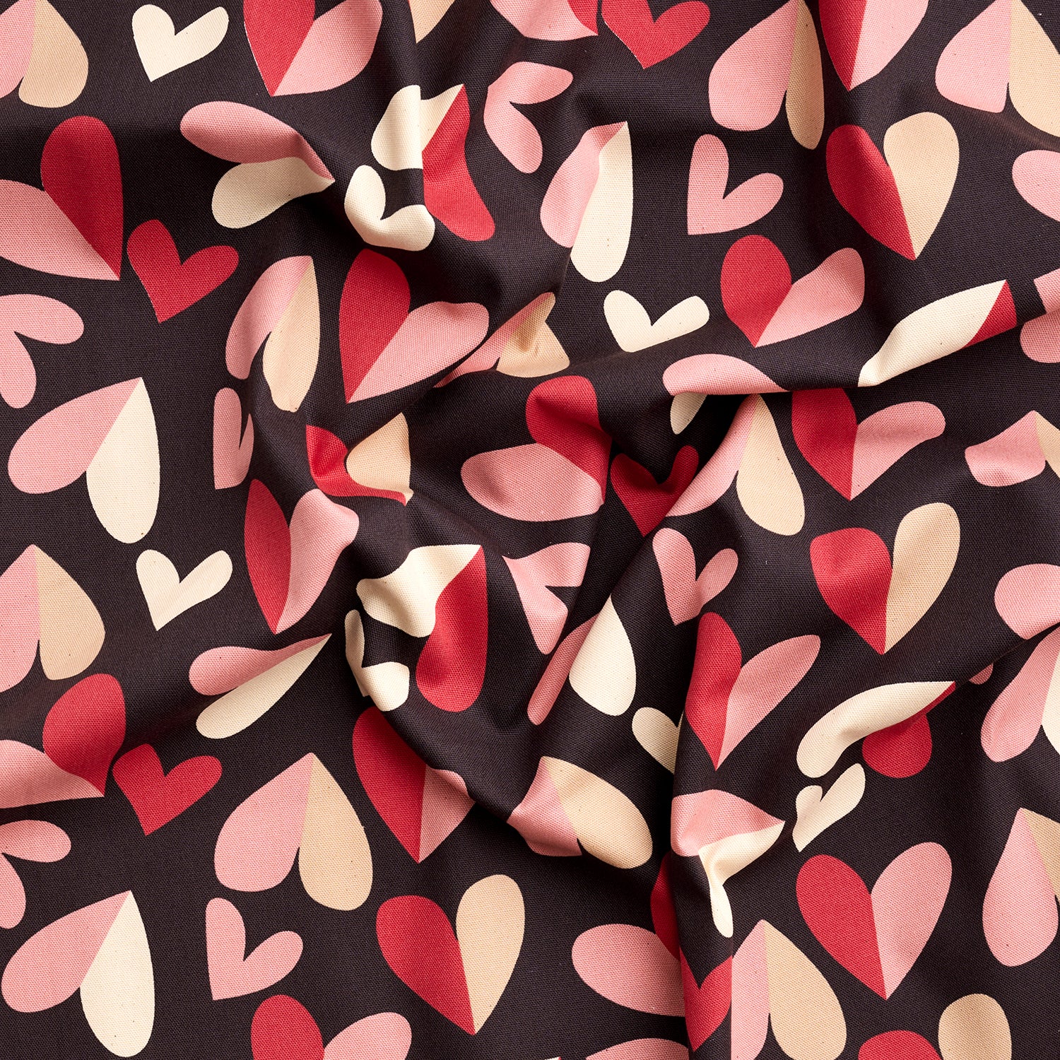 Retro Charm Heart Cotton Oxford YKA-36010-3