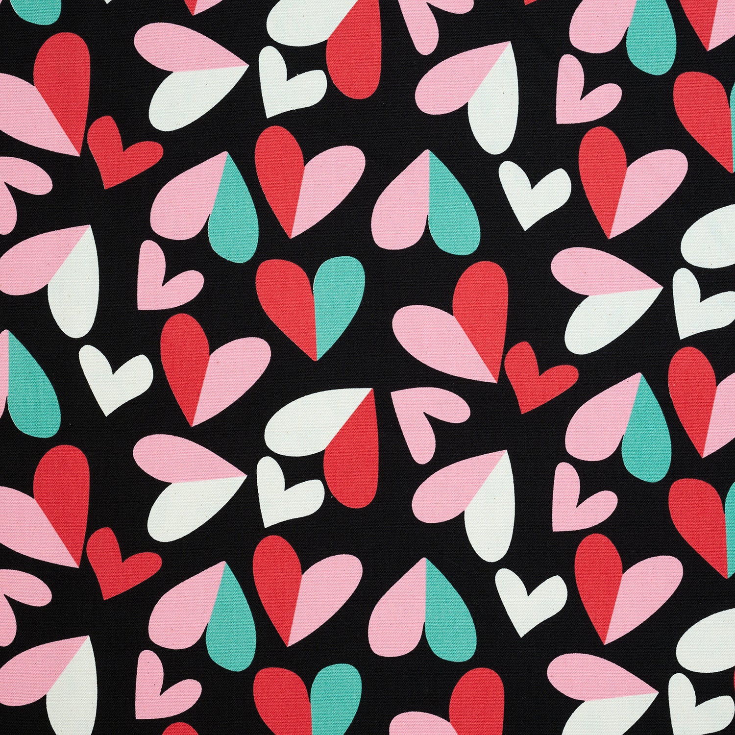 Retro Charm Heart Cotton Oxford YKA-36010-3