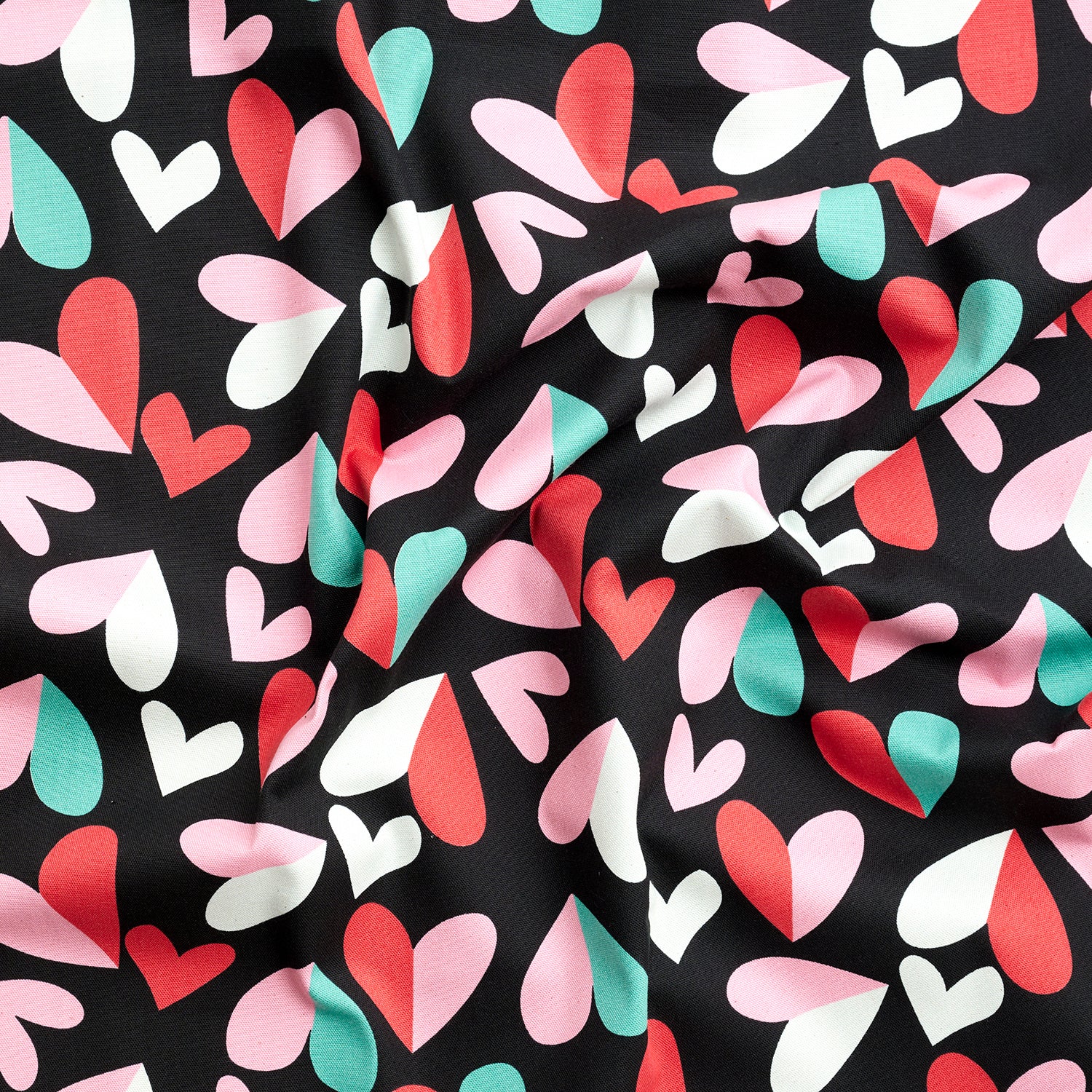 Retro Charm Heart Cotton Oxford YKA-36010-3