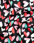 Retro Charm Heart Cotton Oxford YKA-36010-3