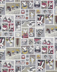 [Fabric Sample] Funny Cats in Japan Cotton Sheeting