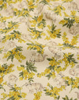 Sweetie Mimosa Cat Cotton Oxford - White