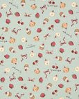Sweetie Cupcakes Cotton Oxford - Light Blue