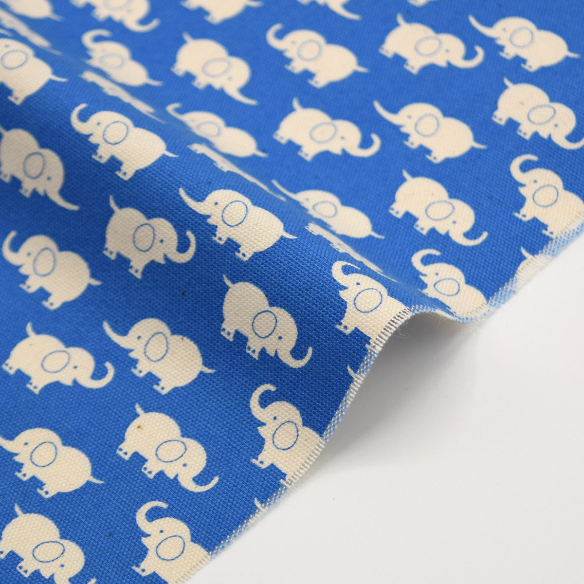 [Fabric Sample] Simply Palette Elephant Cotton Oxford