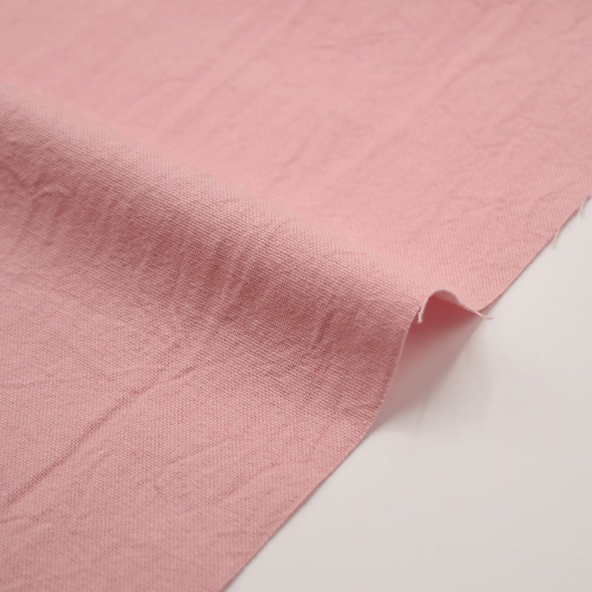Nuno to Mono Cotton Linen Washed Canvas - Pink YKA-510-1