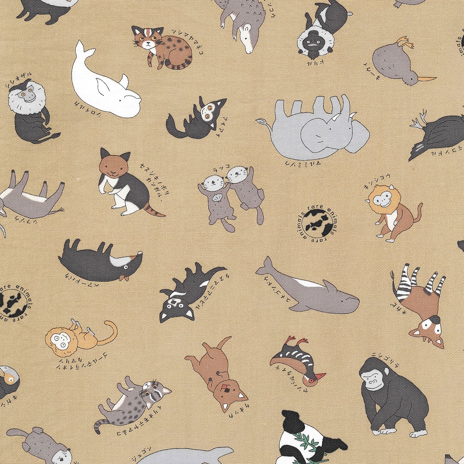 Rare Animals Cotton Oxford YPA-69000-1