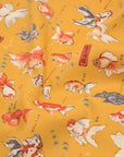 Japanese Goldfish Cotton Oxford - Mustard