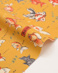Japanese Goldfish Cotton Oxford - Mustard
