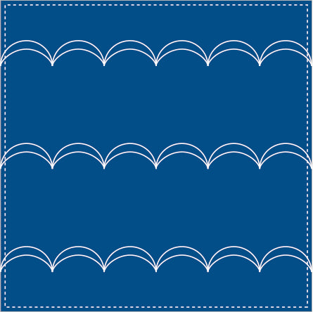 Sashiko Linen Handkerchief Kit