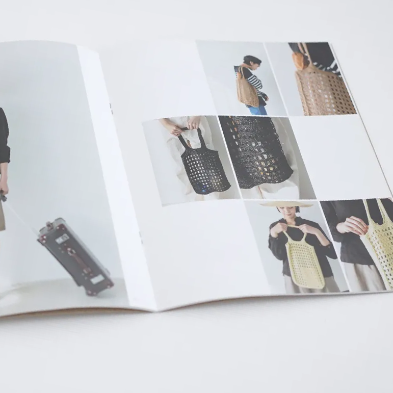Crochet Booklet | Daruma Summer Bag 2 | Kokka Fabrics