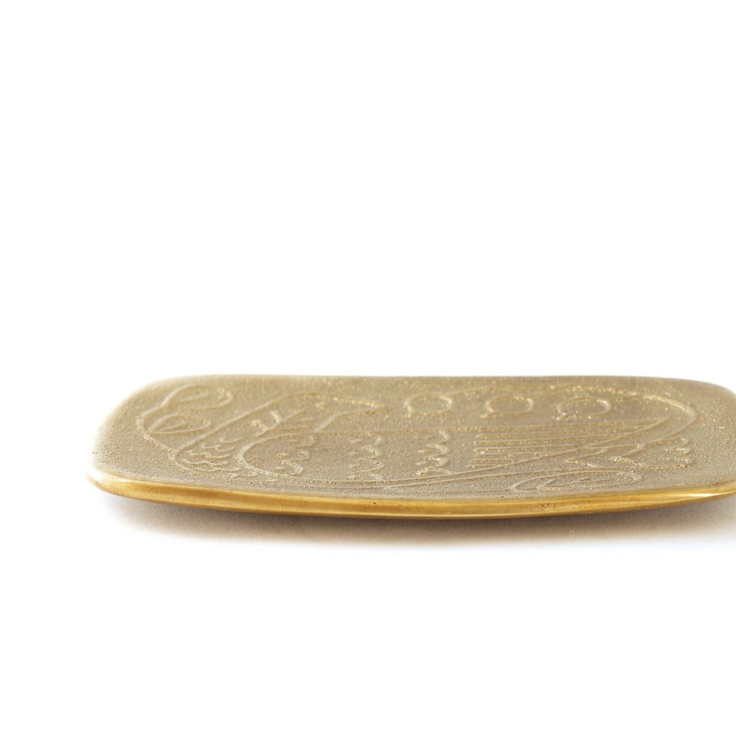 [Kokka Lifestyle] CASTIN&#39; Bird Motif Brass Tray
