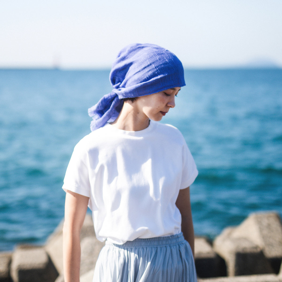 [Kokka Lifestyle] Reversible Cotton Muffler