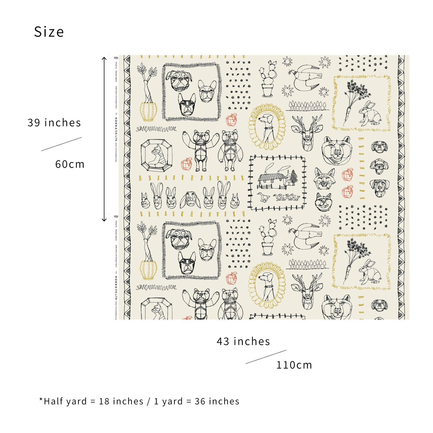 +HAyU Patchwork Cotton Linen Canvas EGX-7716-1