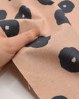 Echino Fluff Cotton Linen Canvas - Light Beige