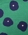 Echino Fluff Cotton Linen Canvas - Green