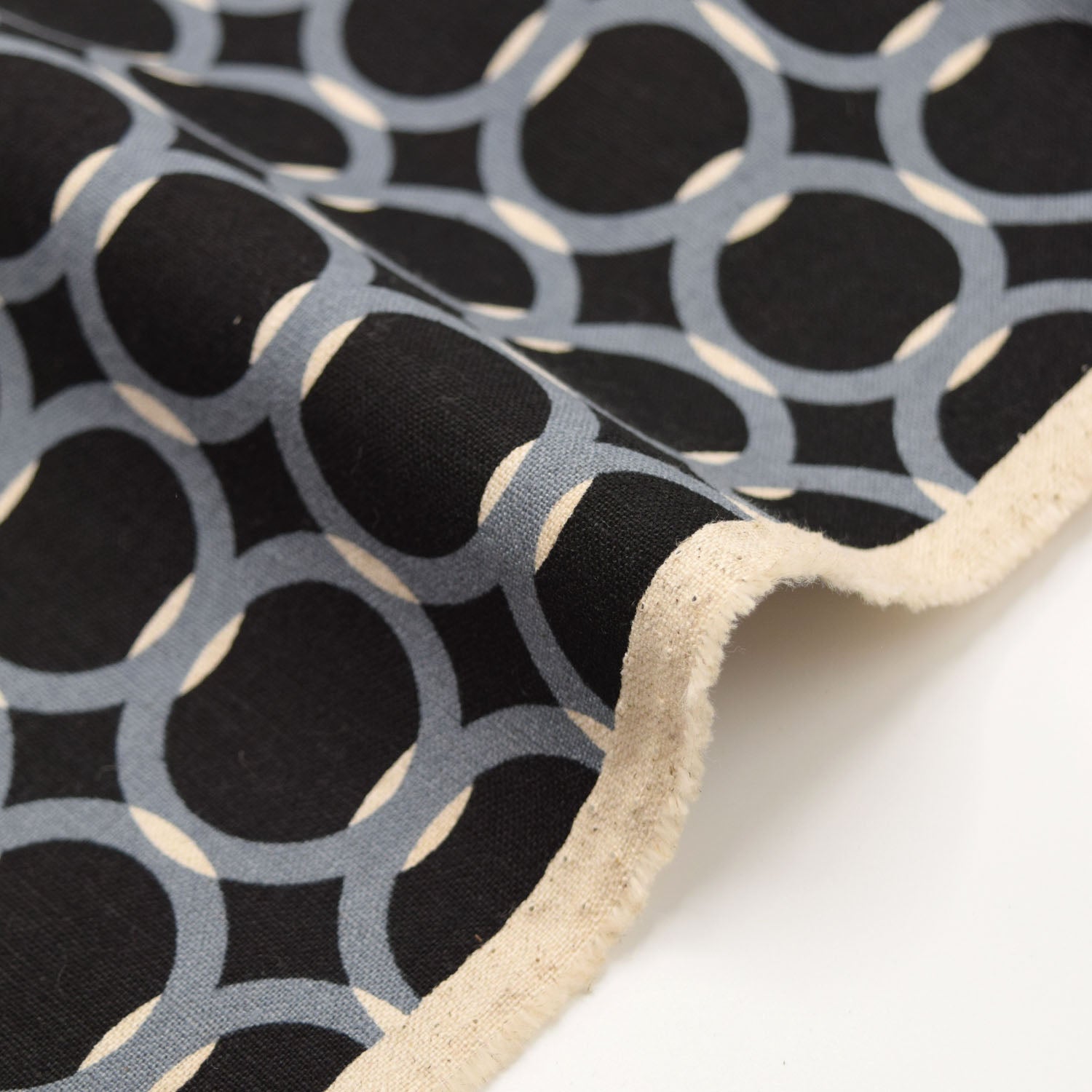 echino Geometric Panels Canvas - Grey