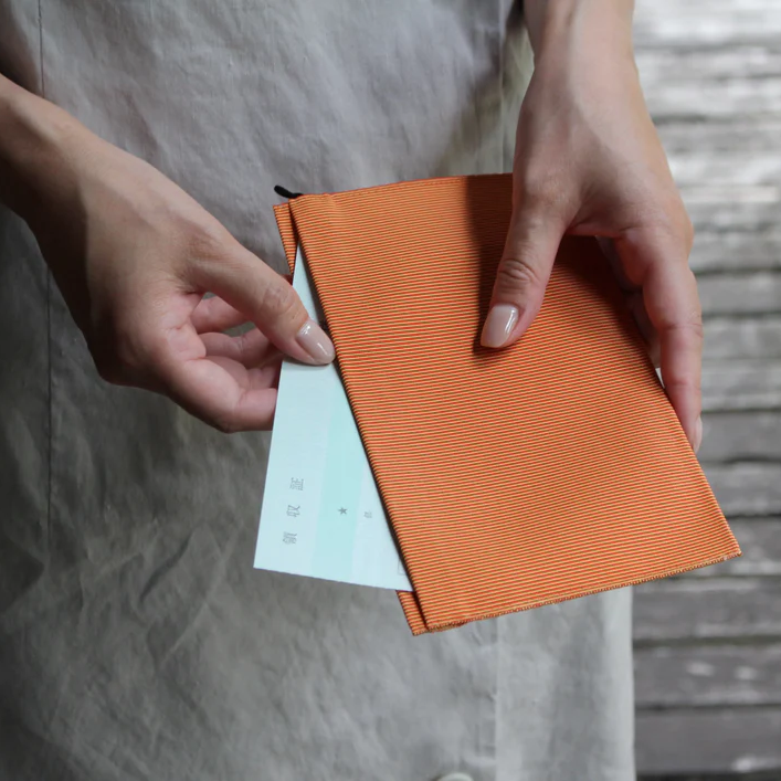 [Kokka Lifestyle] Upcycled Woven Flat Pouch M