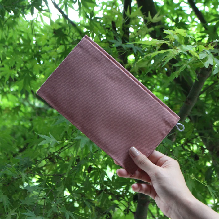 [Kokka Lifestyle] Upcycled Woven Flat Pouch M