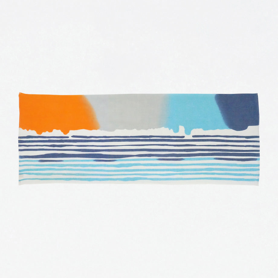 [Kokka Lifestyle] Nijiyura Cotton Gauze Tenugui - Sunrise