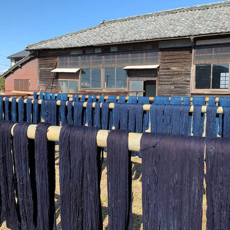 Natural Indigo Yarn-dyed Cotton TMF-001-1