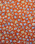 Flownny Paisley Flower Cotton Lawn - Red NFA-1040-42