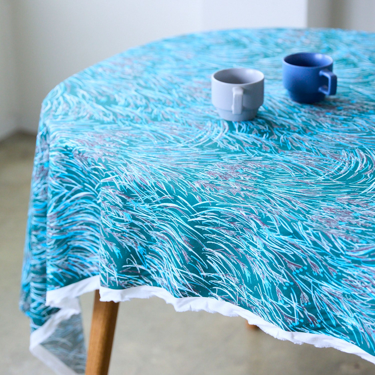 KESHIKI Harappa Cotton Linen Sheeting EKX-4820-1