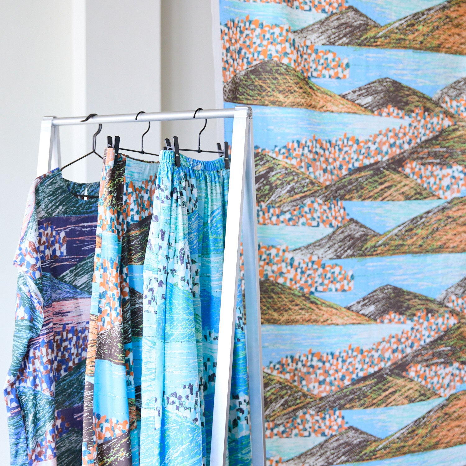 KESHIKI Lake and City Cotton Viyella EKX-4810-2