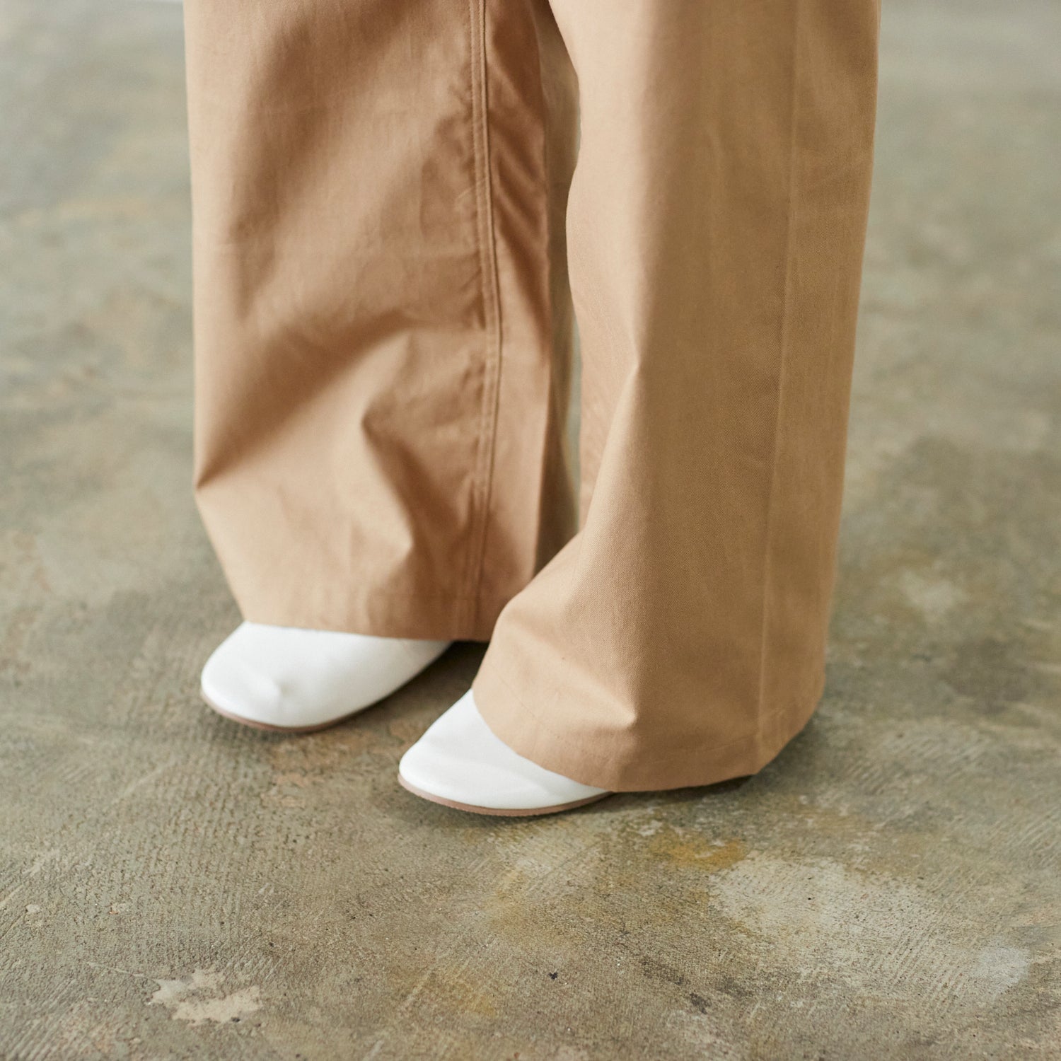 トップス Organic Cotton Pigment (khaki) ovy kaja Organic Cotton Oxford Weave (9 Colors) | Kokka Fabrics