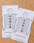 4nov Shell Buttons [Whistle Brown-lip Shell / 11.5mm] TPS-1192-1