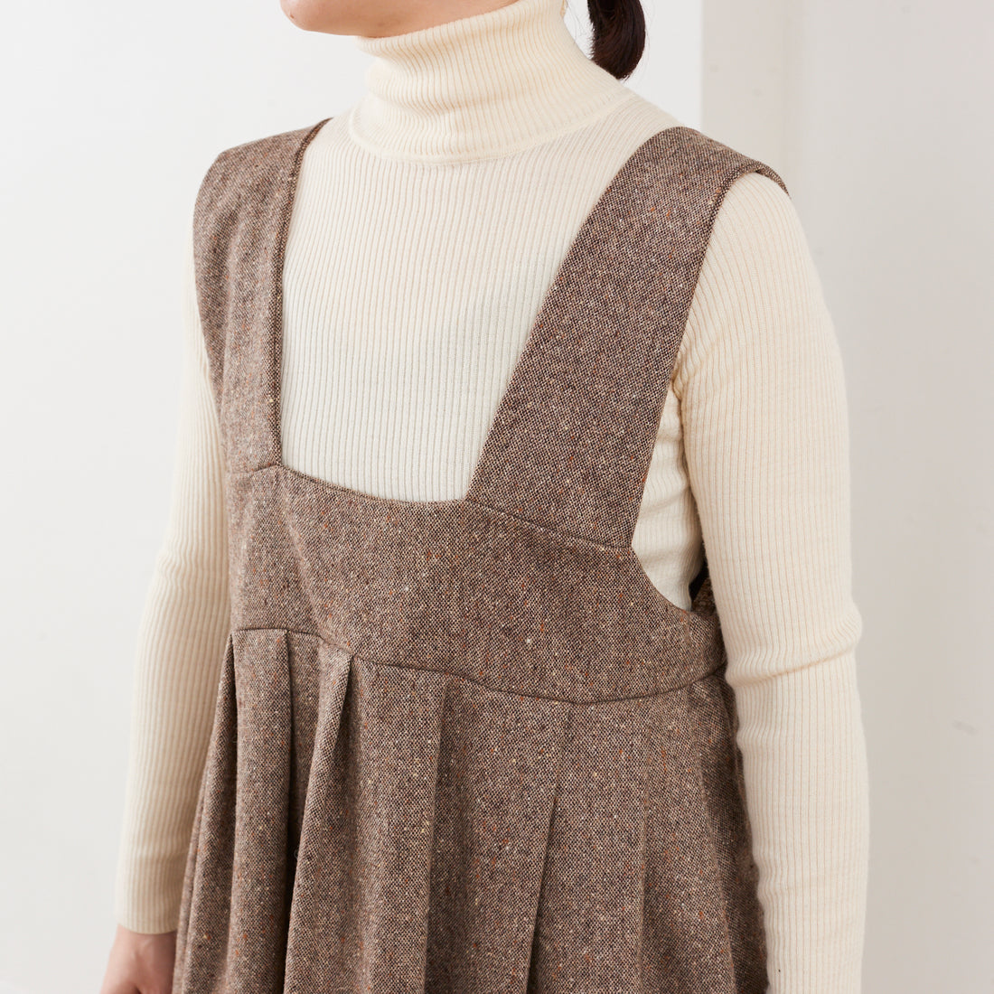 Wool Blend Nepped Tweed TS-2027-1