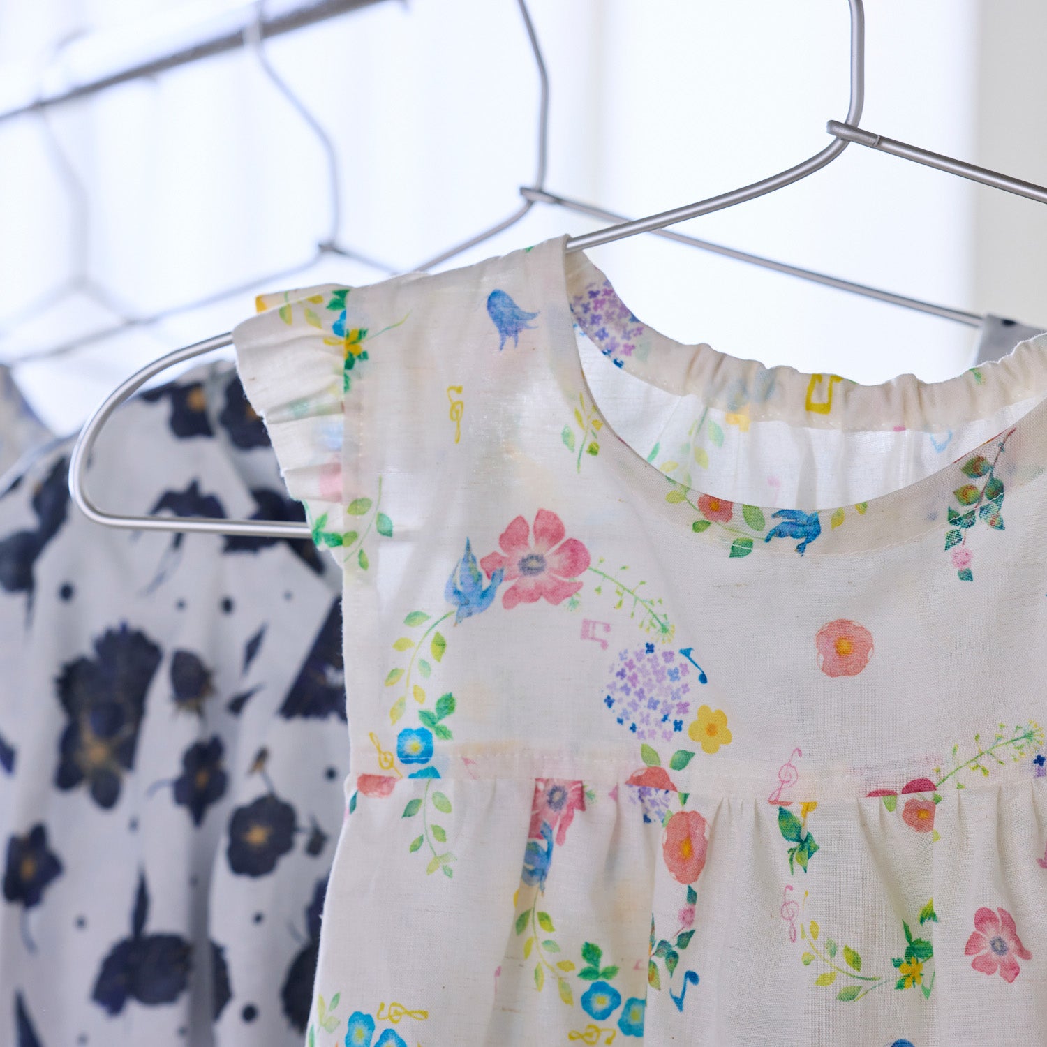 yui Cotton Linen Printed Compass - Waltz