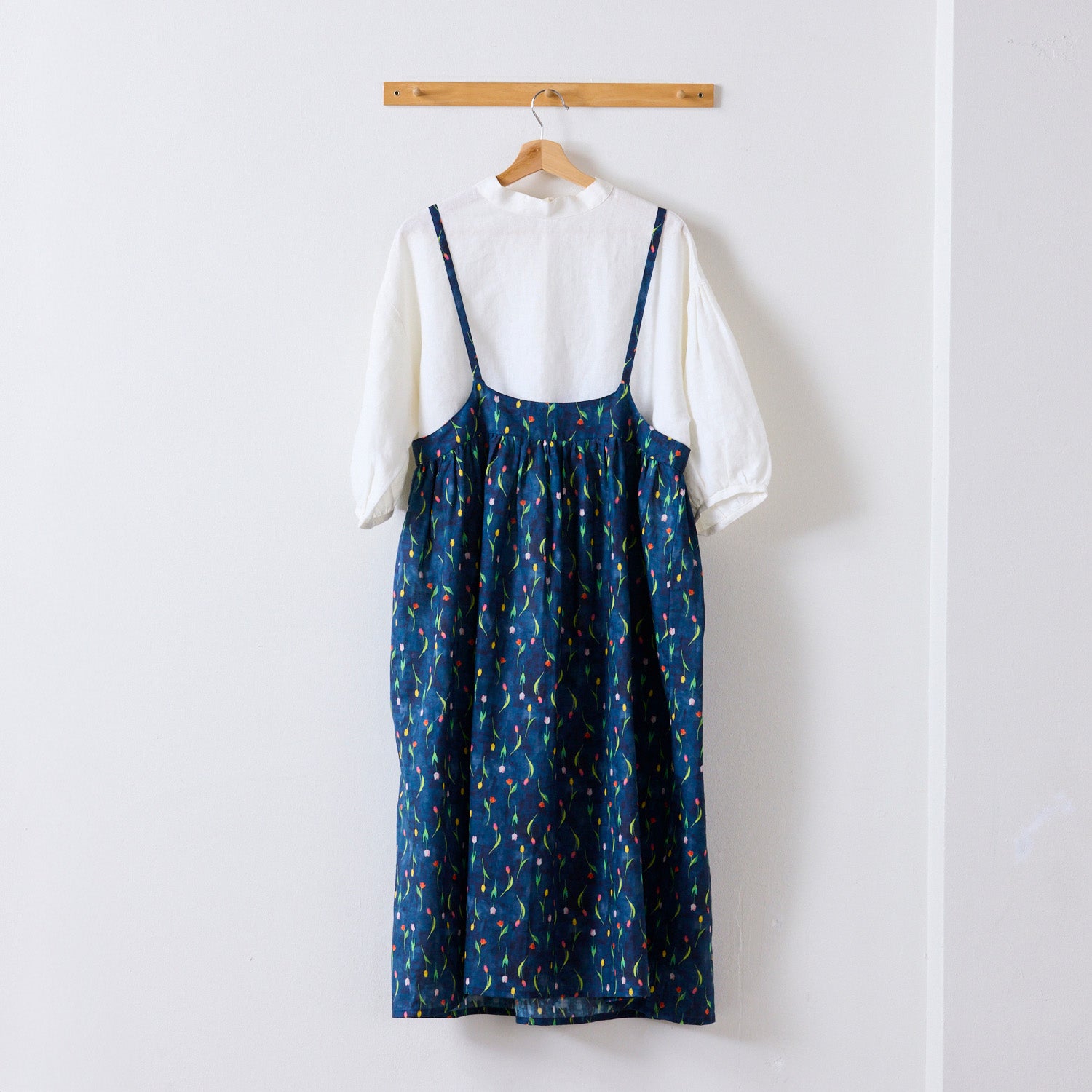 yui Cotton Linen Printed Compass - Tone