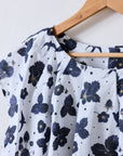 yui Cotton Linen Printed Compass - A Little Wish