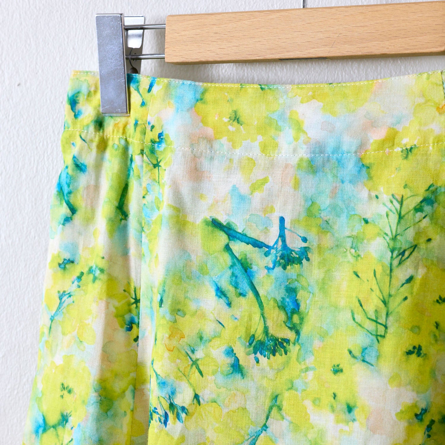 yui Cotton Linen Printed Compass - Nanohana