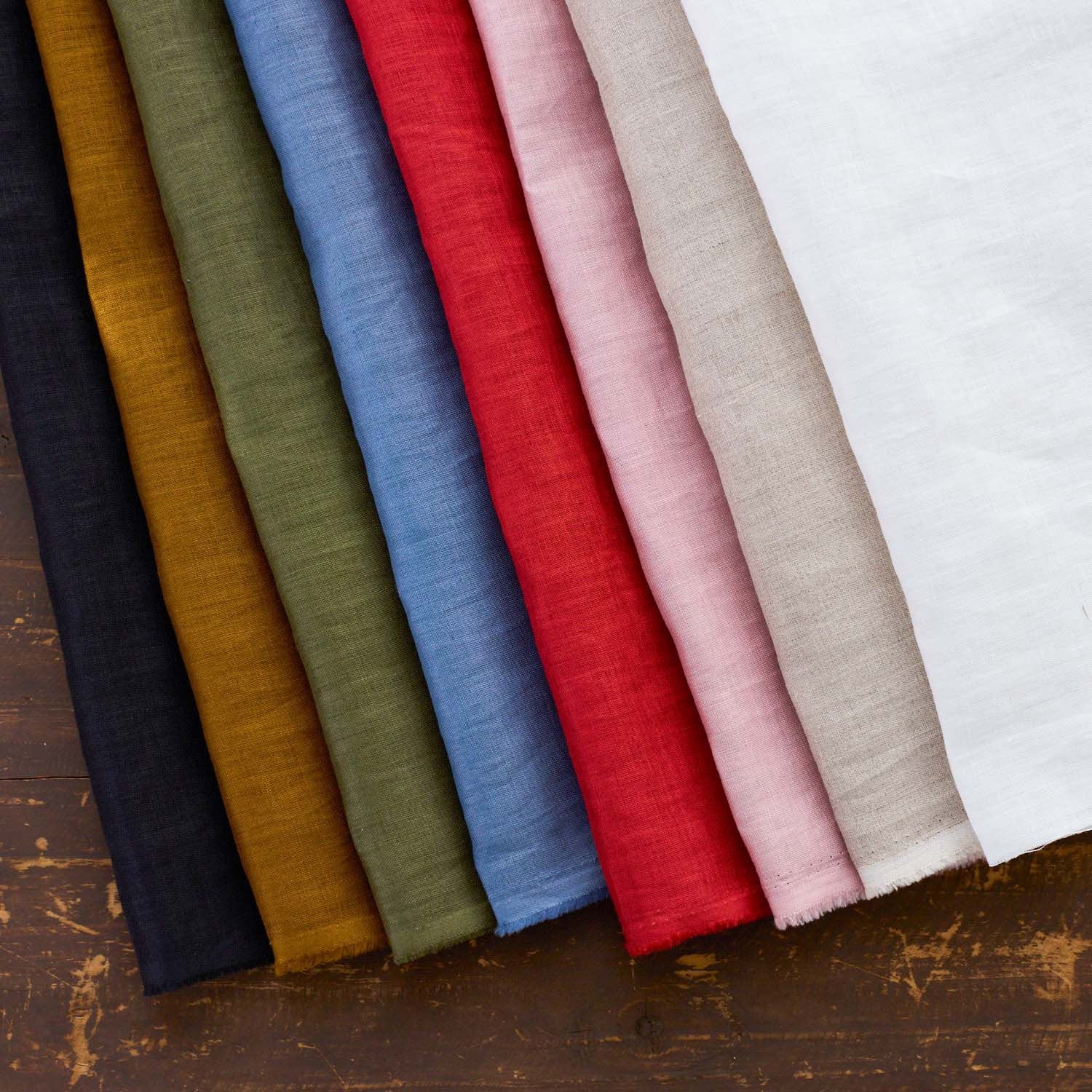 [Fabric Sample] Solid Color Linen VFA-100