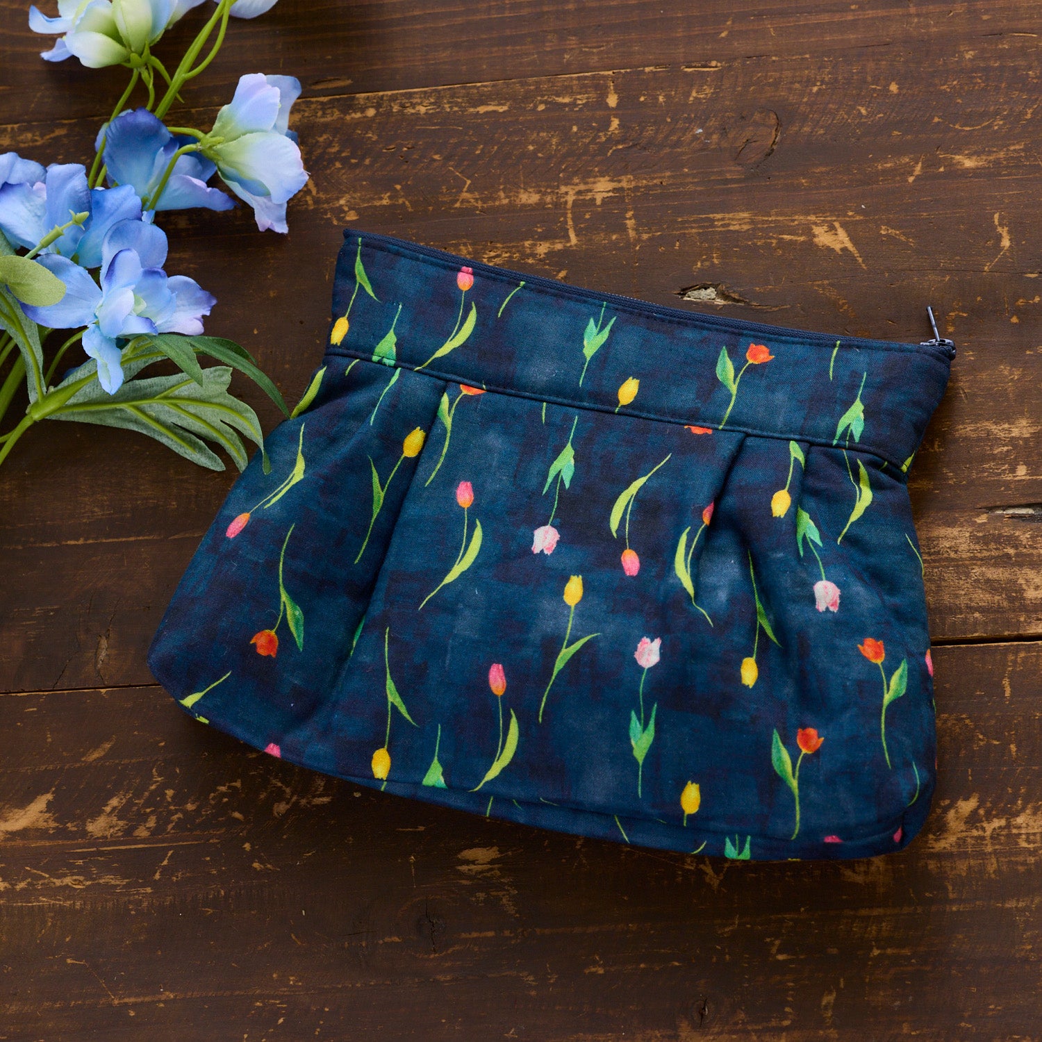 yui Cotton Linen Printed Compass - Tone