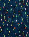 yui Cotton Linen Printed Compass - Tone