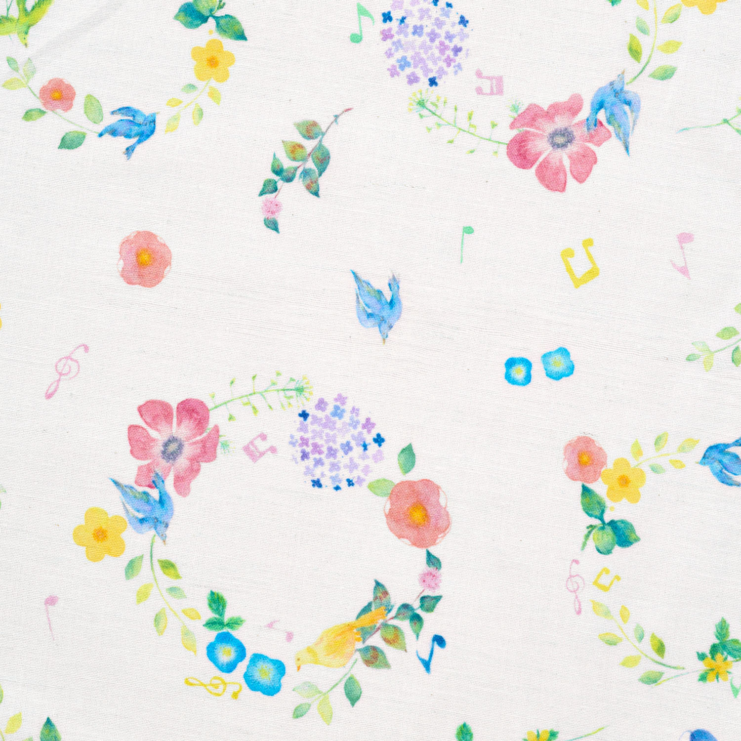 yui Cotton Linen Printed Compass - Waltz