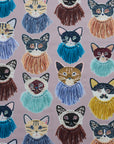 Kari Ishikawa Cotton Sheeting - We Are Cats