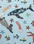 Kari Ishikawa Cotton Sheeting - In the Sea