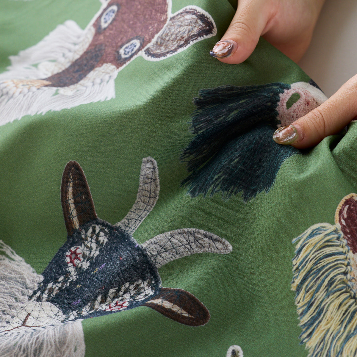 Kari Ishikawa Cotton Sheeting - Totems