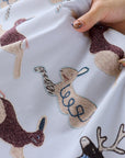 Kari Ishikawa Cotton Sheeting - Hopping