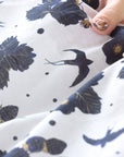 yui Cotton Linen Printed Compass - A Little Wish