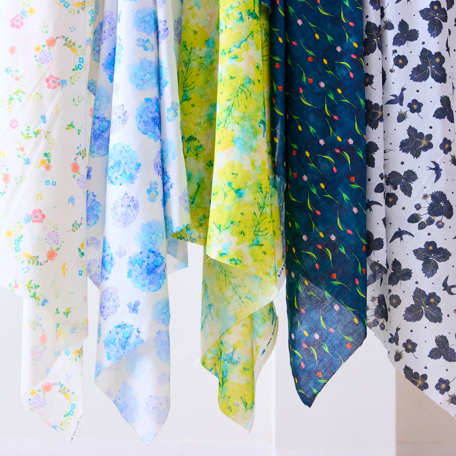 yui Cotton Linen Printed Compass - Tone