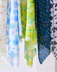yui Cotton Linen Printed Compass - Tone