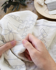 Cohana Linen Cloth Sashiko Kit
